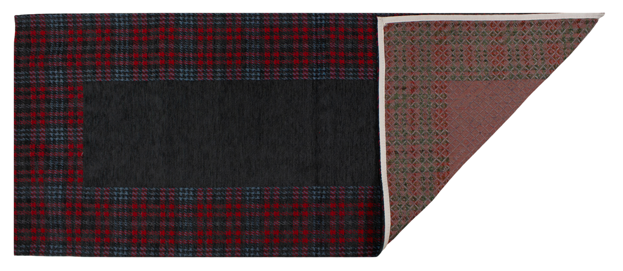 KÜCHENTEPPICH DIS.OXFORD FARBE ANTHRAZIT 57X280 CM MIT RUTSCHFESTER UNTERLAGE