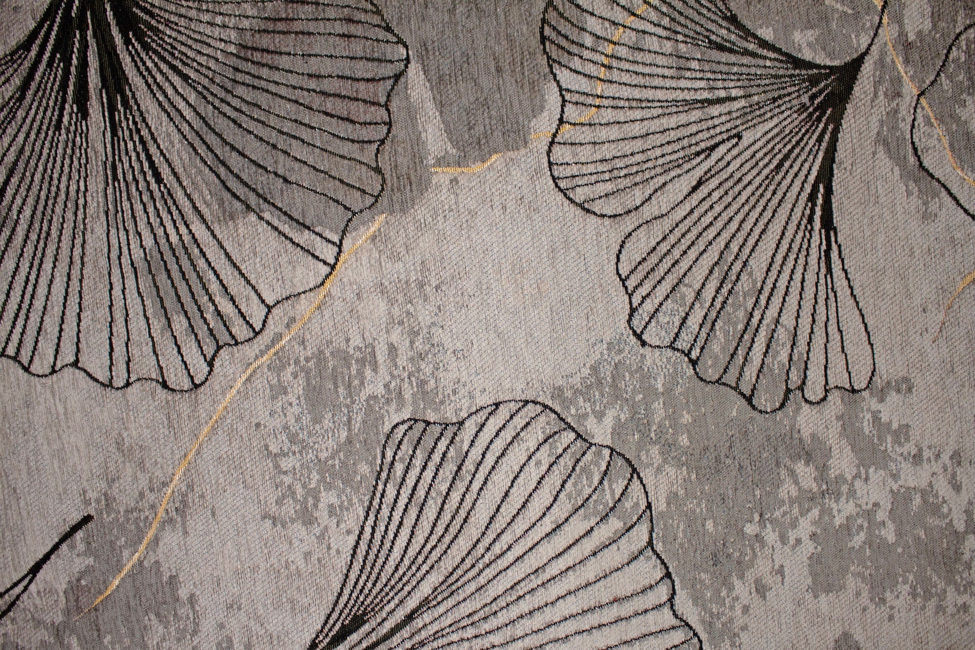 DEKORATIONSTEPPICH DESIGN VIENNA FARBE WARMGRAU 140X200 CM MIT RUTSCHFESTER UNTERLAGE