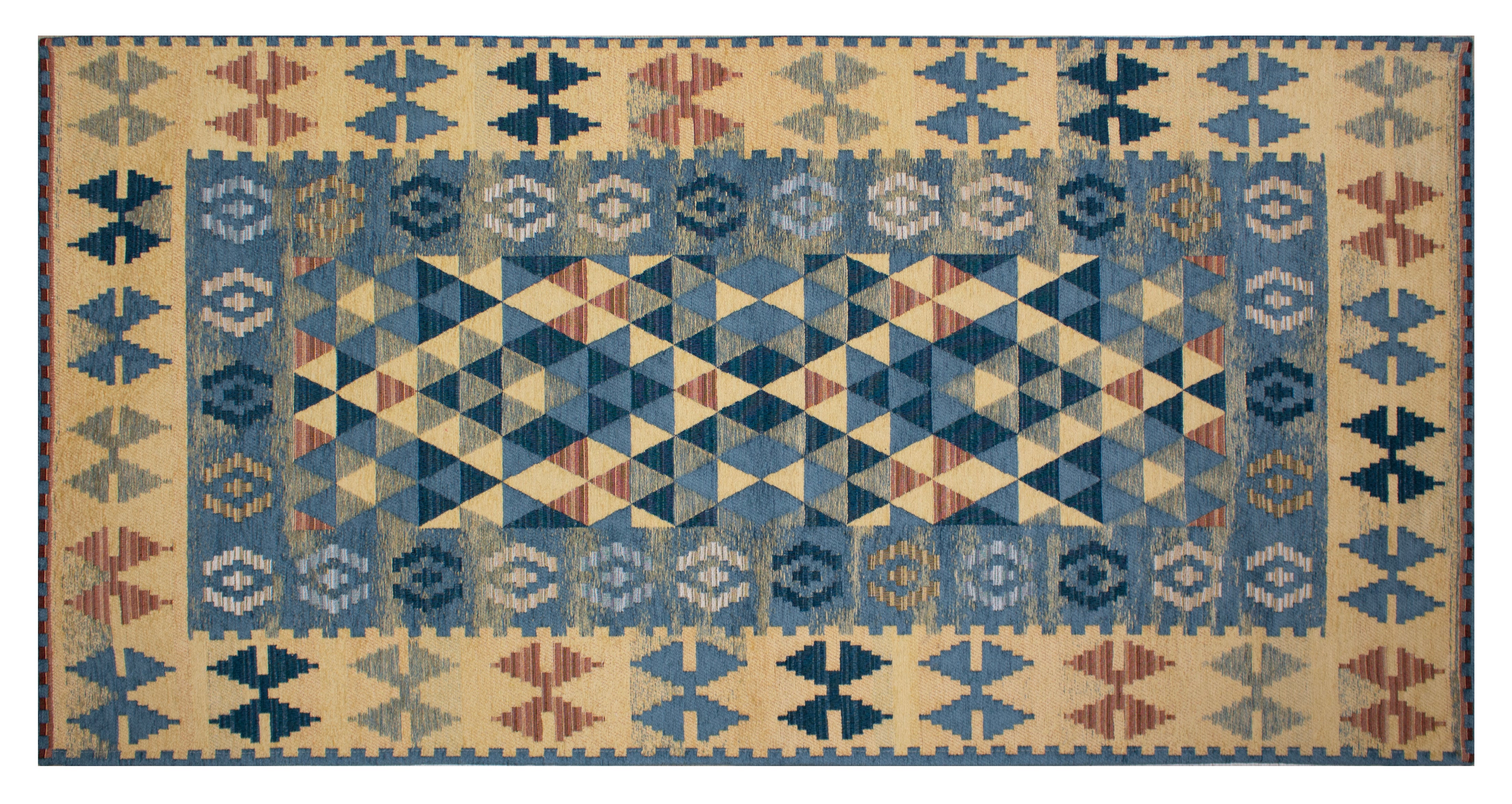 TAPPETO ARREDO DIS.KILIM CON ANTISCIVOLO