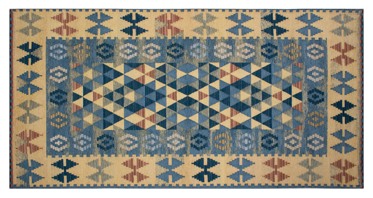 TAPPETO ARREDO DIS.KILIM CON ANTISCIVOLO