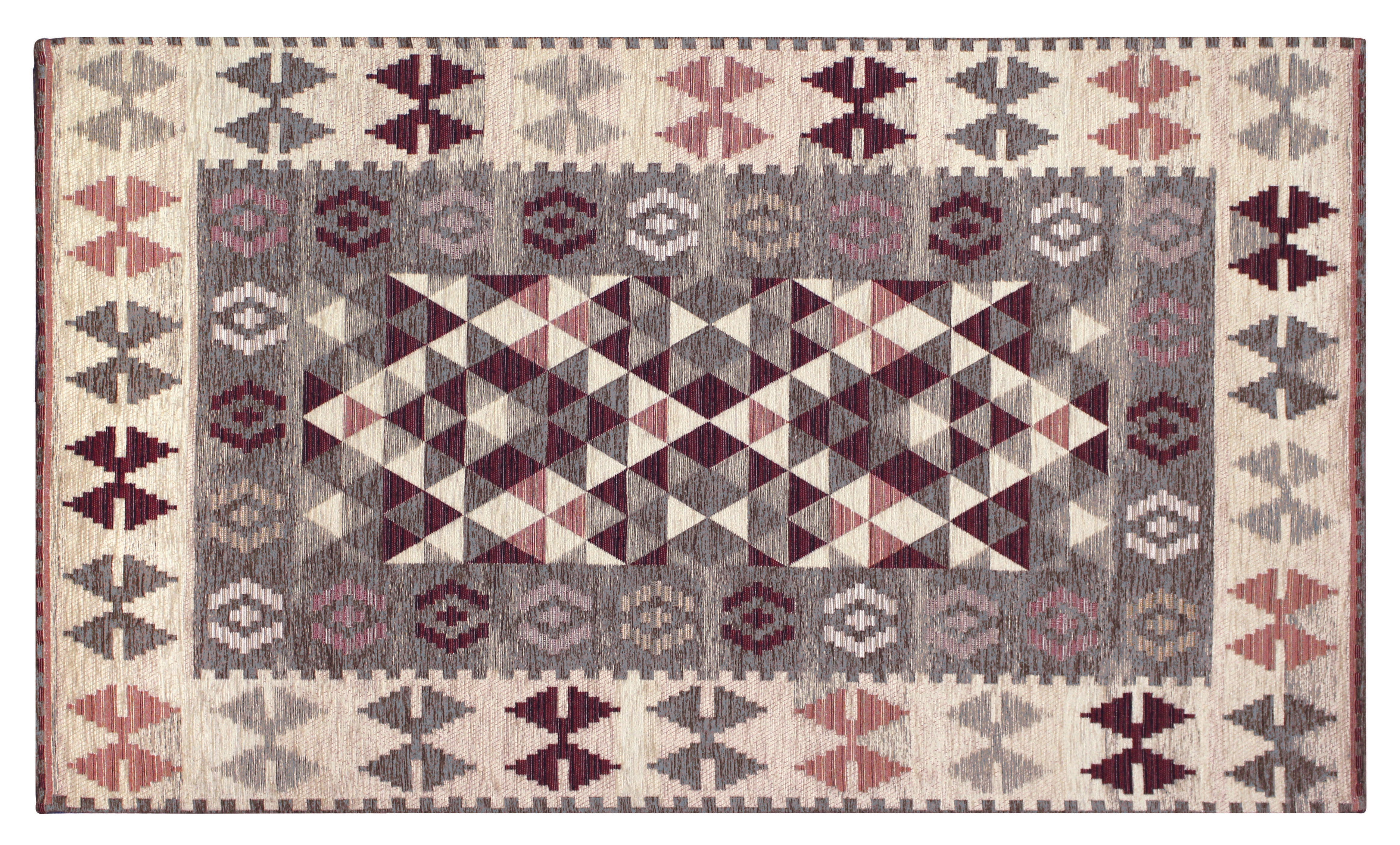 TAPPETO ARREDO DIS.KILIM CON ANTISCIVOLO