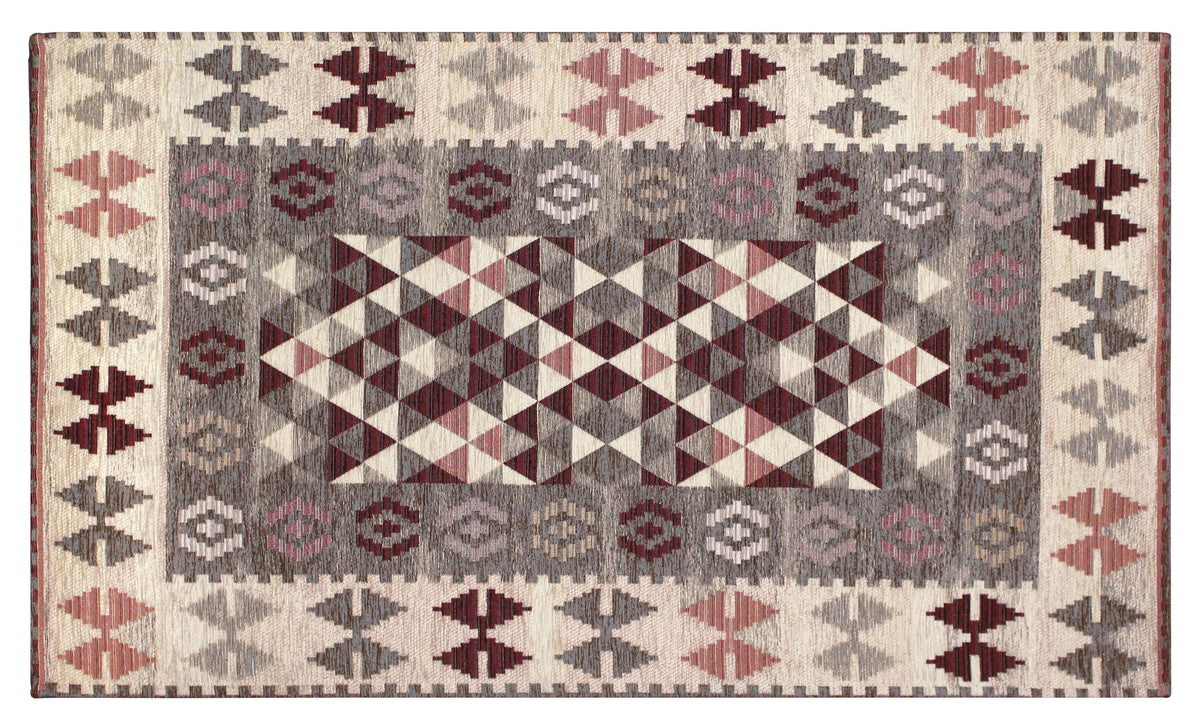 TAPPETO ARREDO DIS.KILIM CON ANTISCIVOLO
