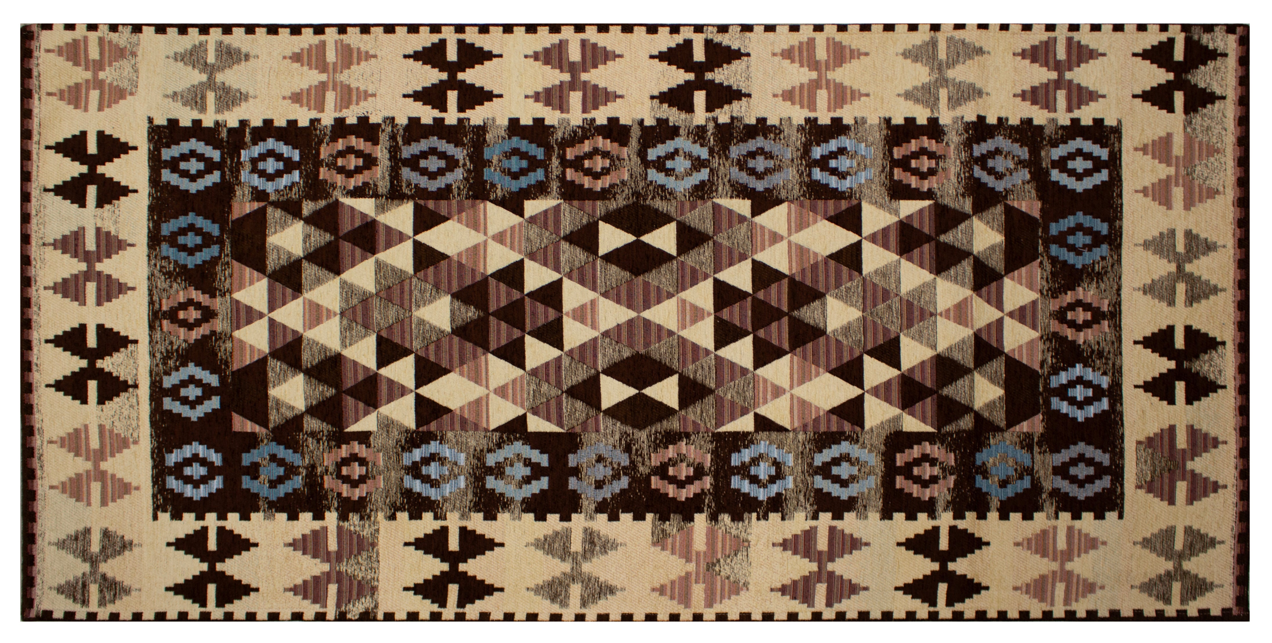 TAPPETO ARREDO DIS.KILIM CON ANTISCIVOLO