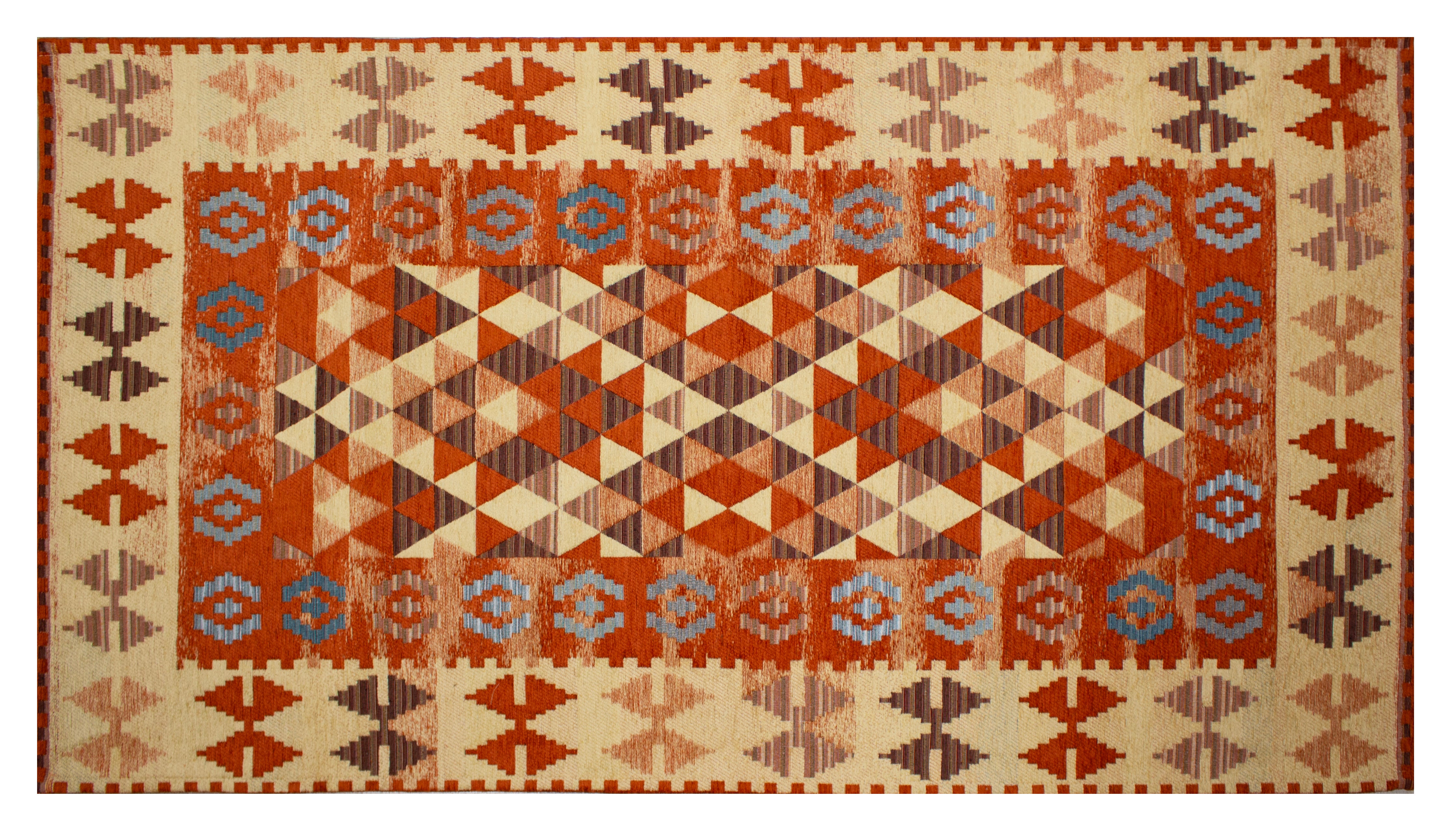 TAPPETO ARREDO DIS.KILIM CON ANTISCIVOLO