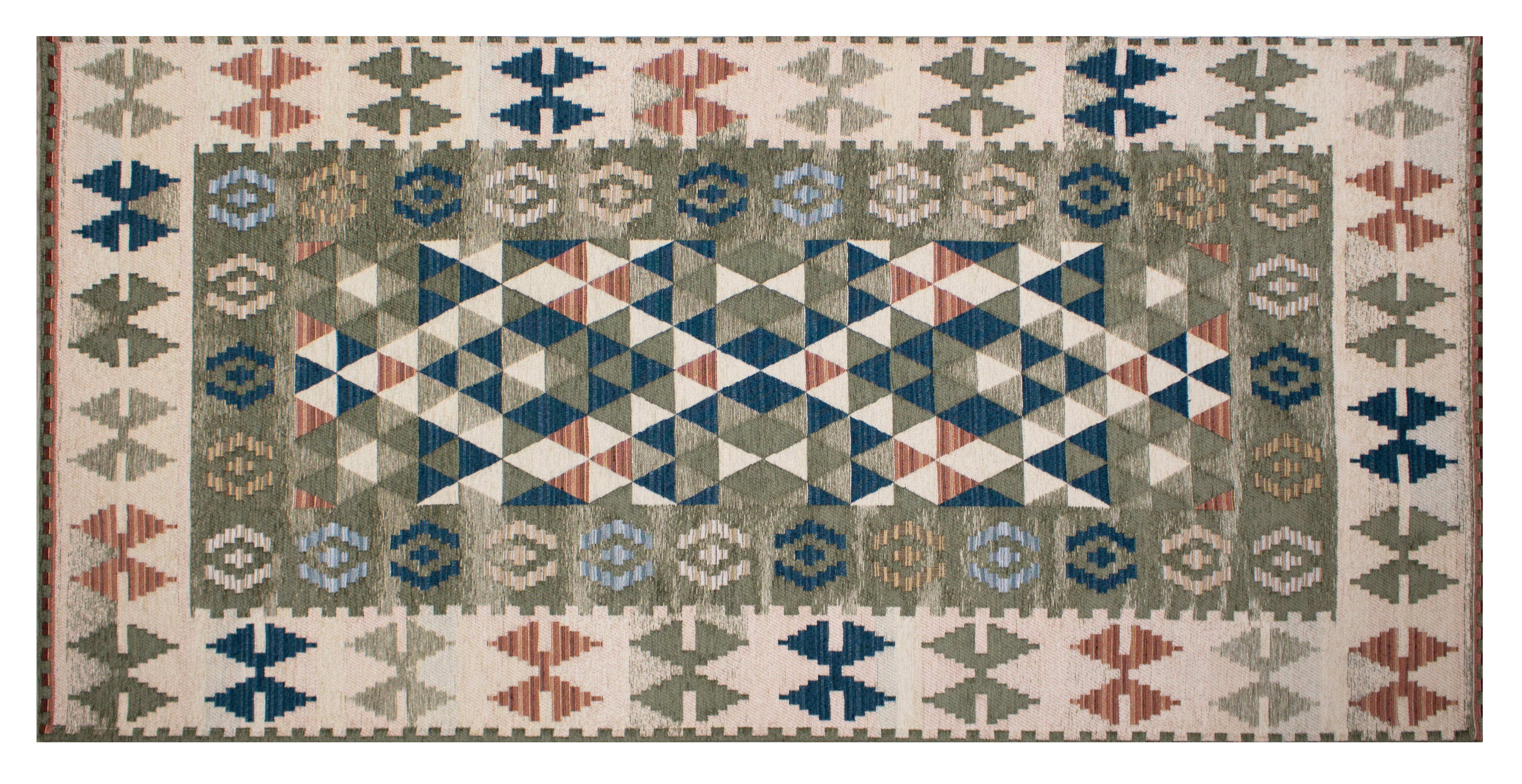 TAPPETO ARREDO DIS.KILIM CON ANTISCIVOLO