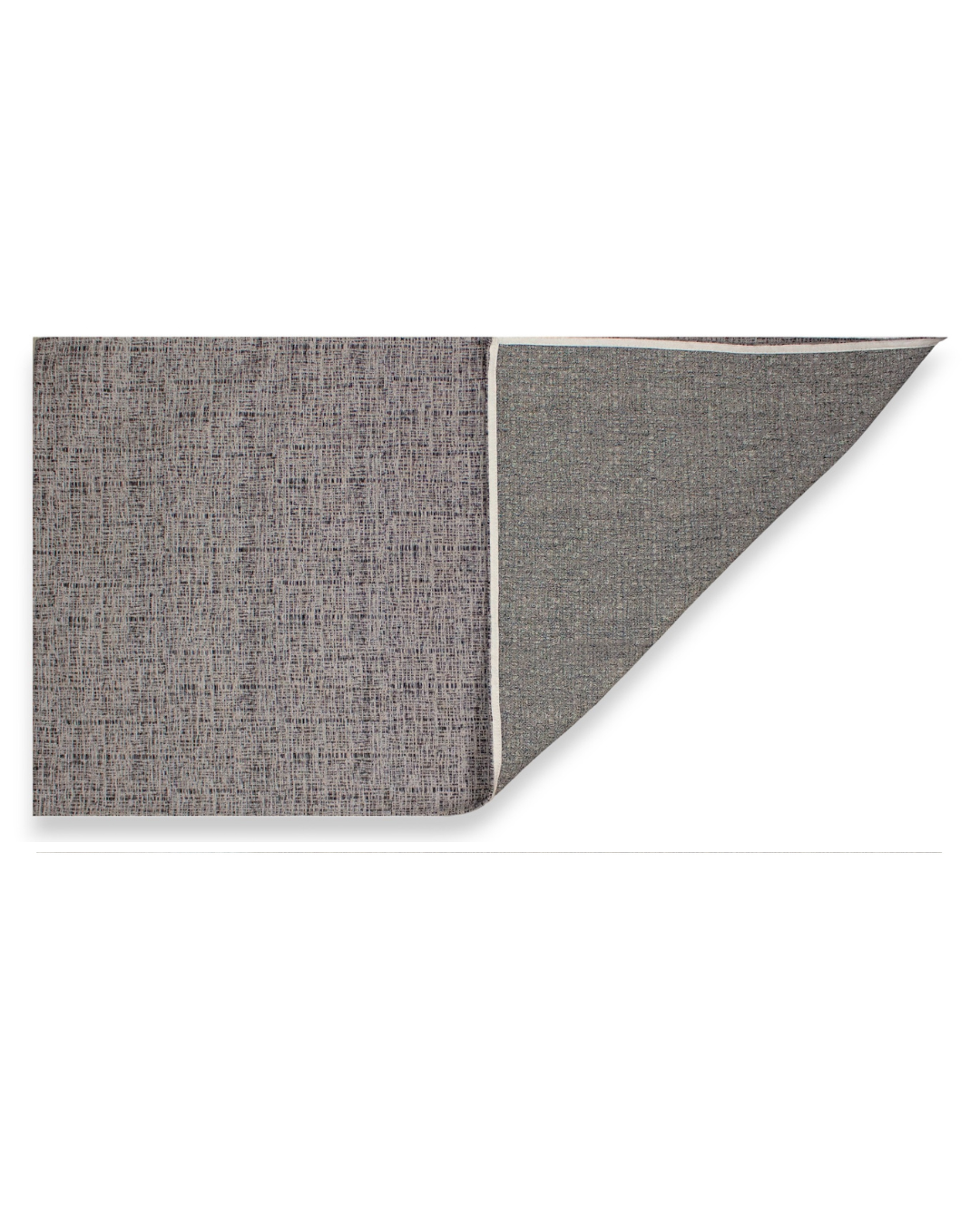 TAPPETO ARREDO LAPIS GRIGIO PERLA 140x200 CM CON ANTISCIVOLO