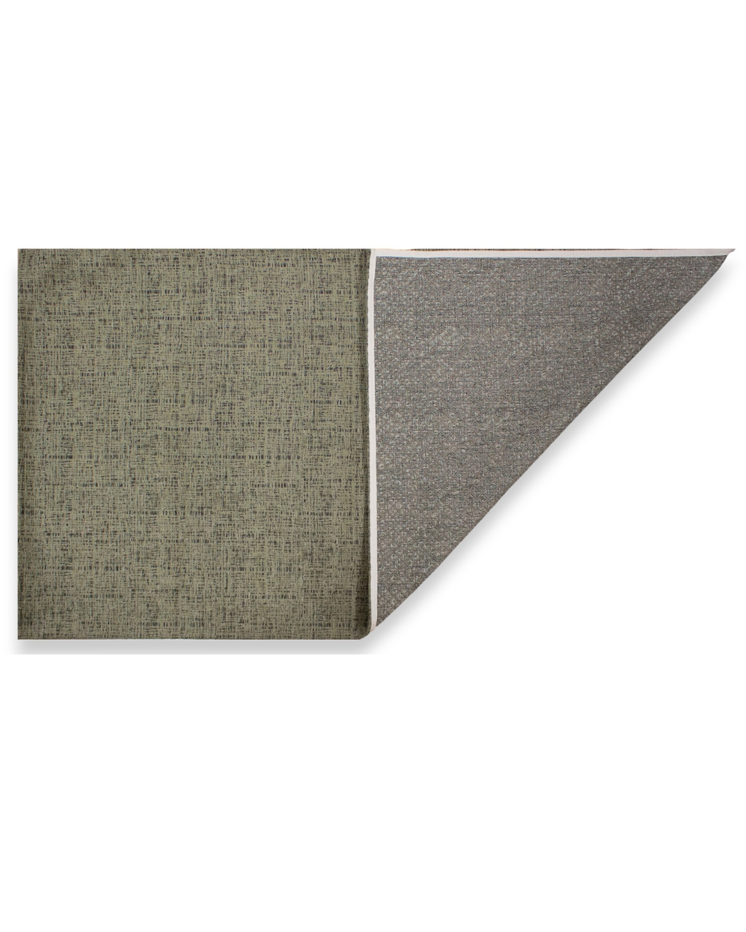 TAPPETO ARREDO LAPIS VERDE CENERE 115x175 CM CON ANTISCIVOLO