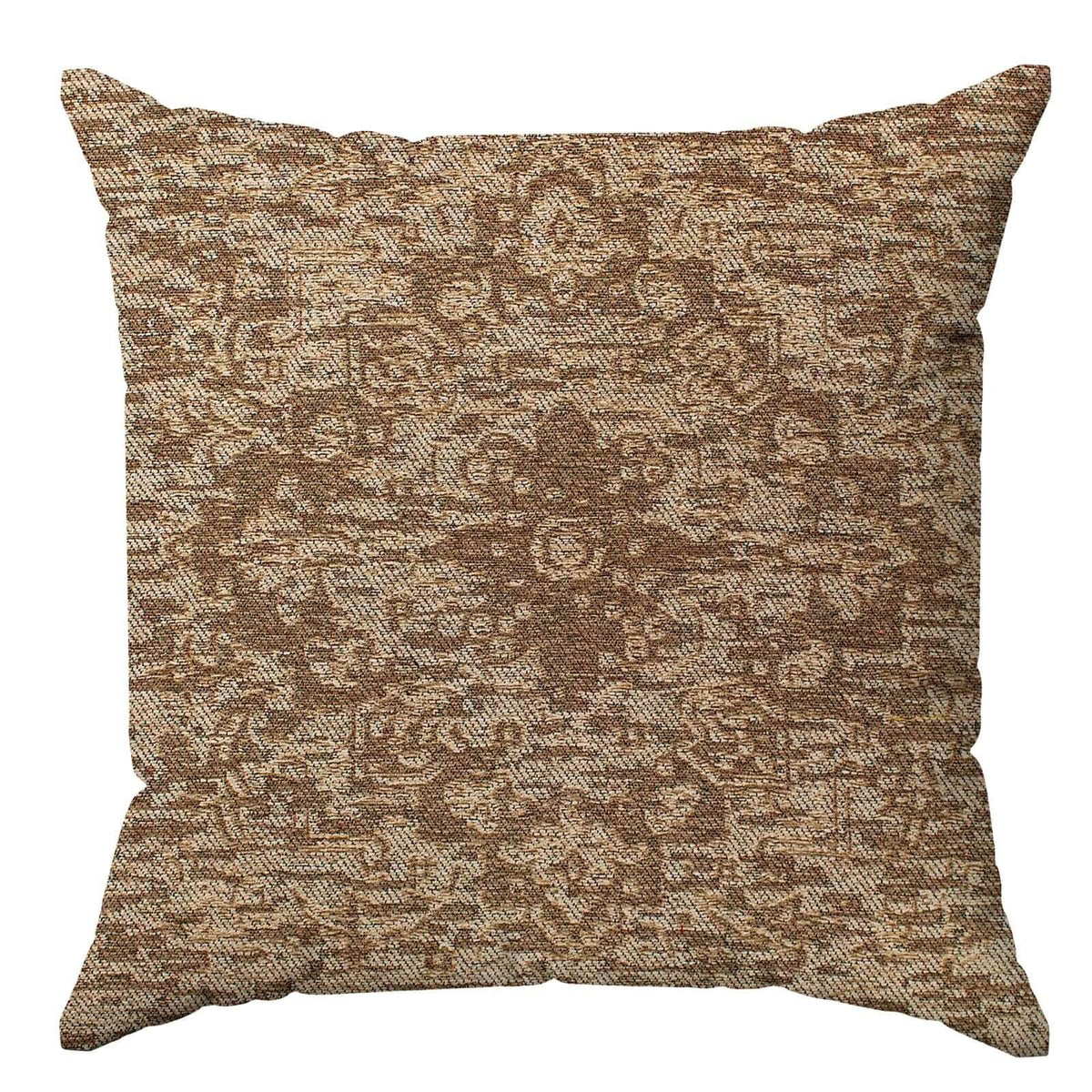 COPPIA CUSCINI ARREDO JACQUARD SFODERABILI ANTICATO in tessuto jacquard con motivo elegante e classico.