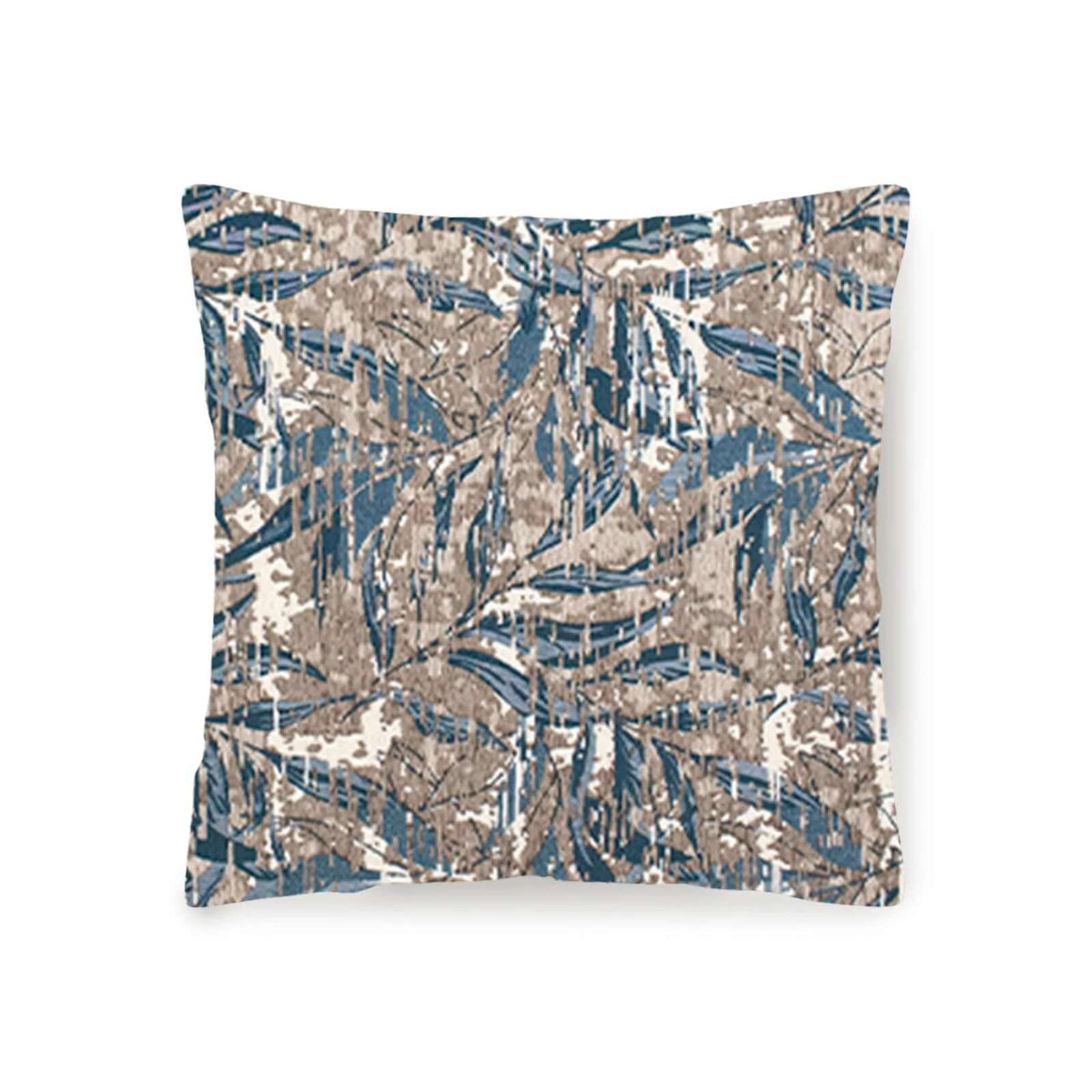 COPPIA CUSCINI ARREDO JACQUARD SFODERABILI FOLIAGE