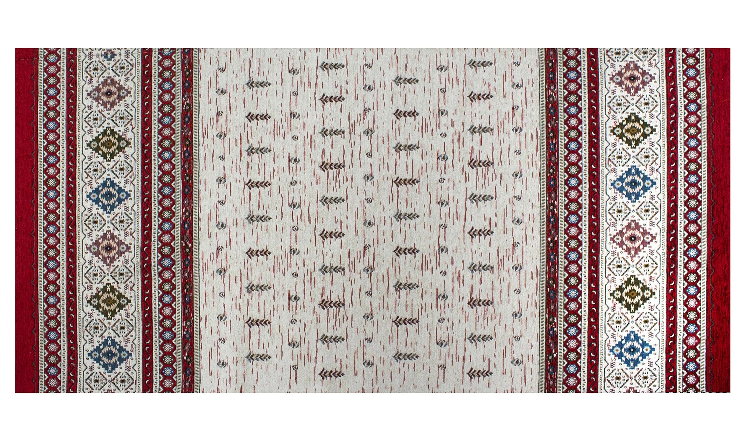 TAPPETO ARREDO LOOM CON ANTISCIVOLO design colorato e moderno con dettagli intricati e texture morbida.