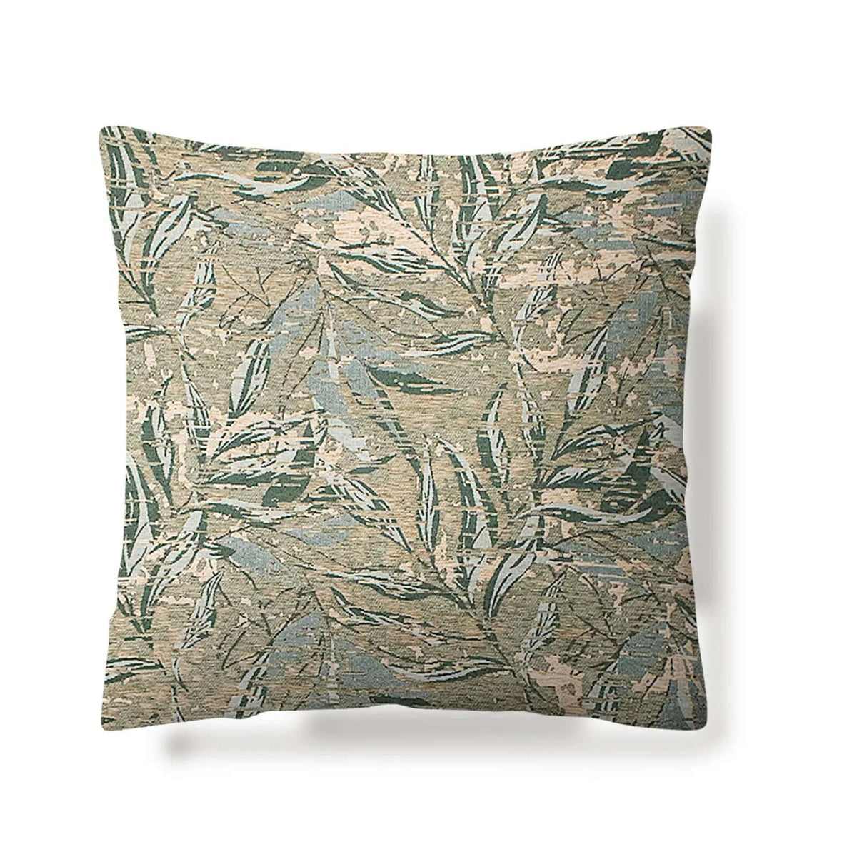 COPPIA CUSCINI ARREDO JACQUARD SFODERABILI FOLIAGE