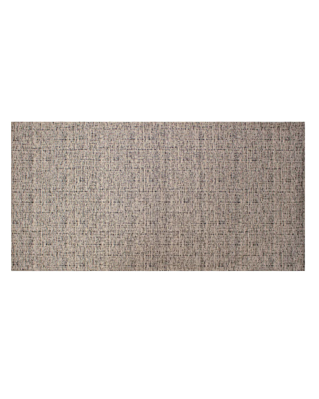 TAPPETO ARREDO LAPIS ANTISCIVOLO con design tessile sofisticato e trama irregolare neutra per interni eleganti.