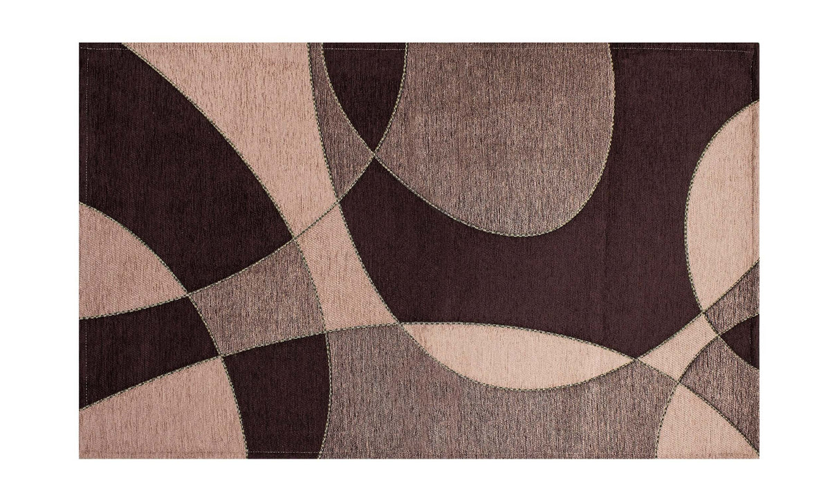 TAPPETO ARREDO DIS.HILLS CON ANTISCIVOLO design moderno con colori accesi e effetto scolpito, resistente e facile da pulire.