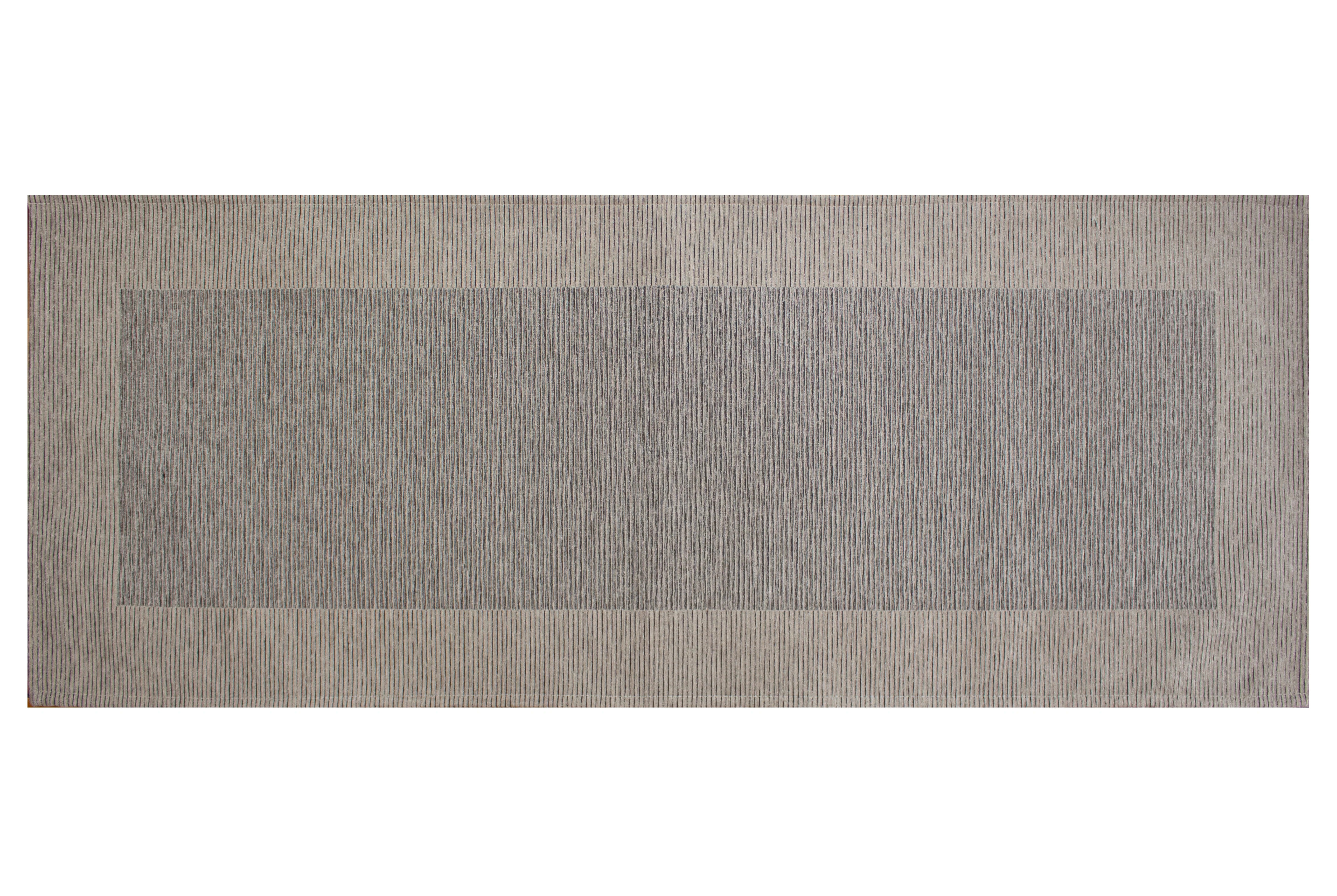 TAPPETO DA CUCINA DIS.RIGHE CON ANTISCIVOLO, moderno e versatile, colore grigio e antiscivolo, facile da pulire.