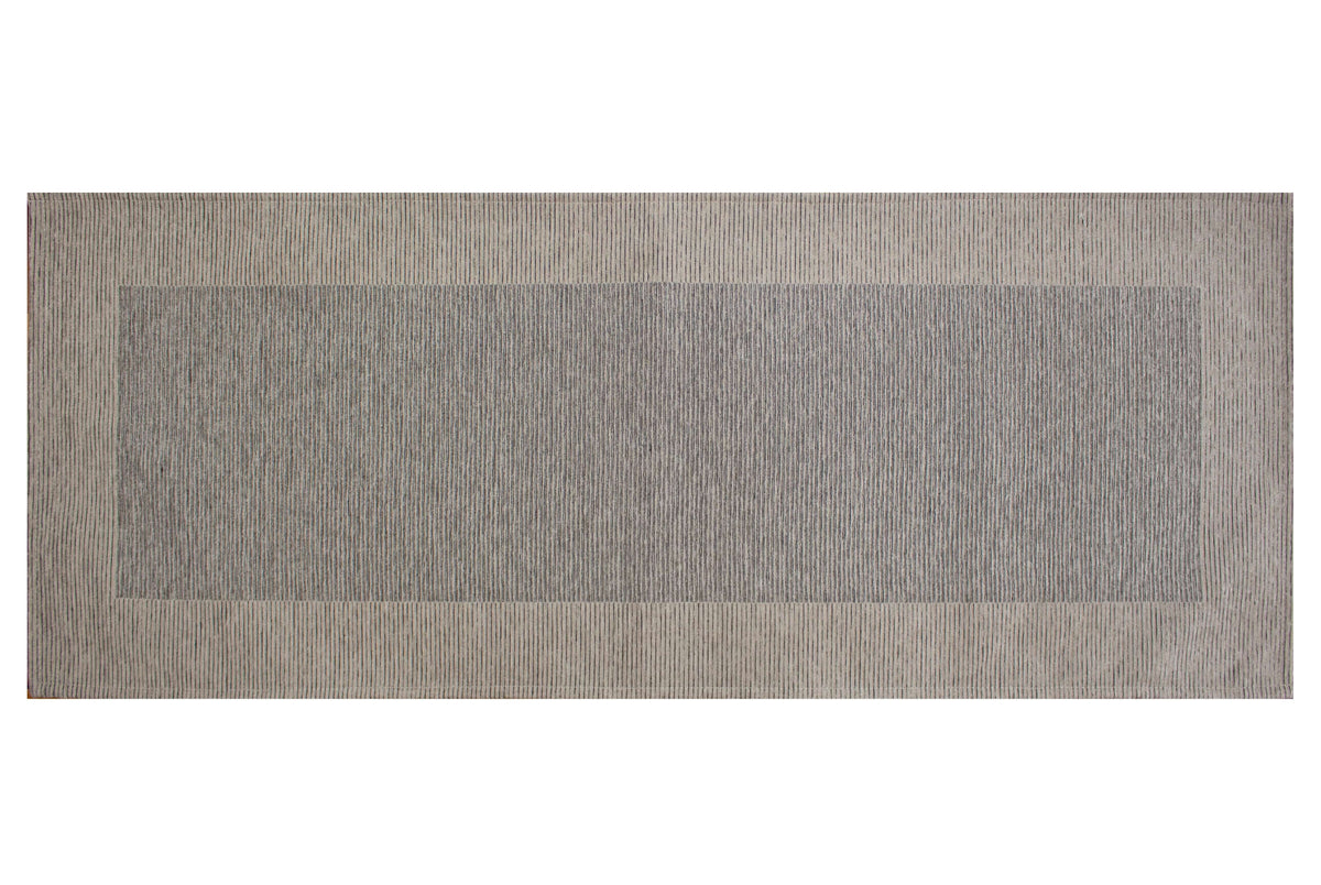 TAPPETO DA CUCINA DIS.RIGHE CON ANTISCIVOLO, moderno e versatile, colore grigio e antiscivolo, facile da pulire.