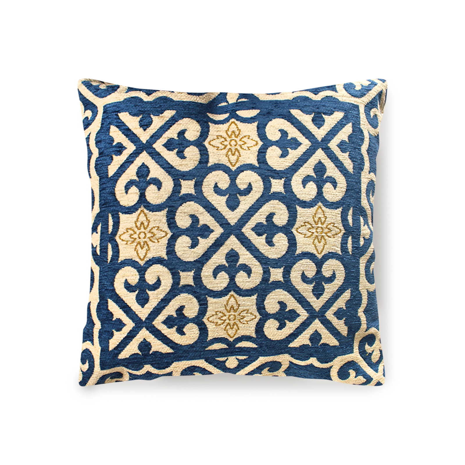 COPPIA CUSCINI ARREDO JACQUARD SFODERABILI ARABIC in jacquard con design elegante e colori vivaci.