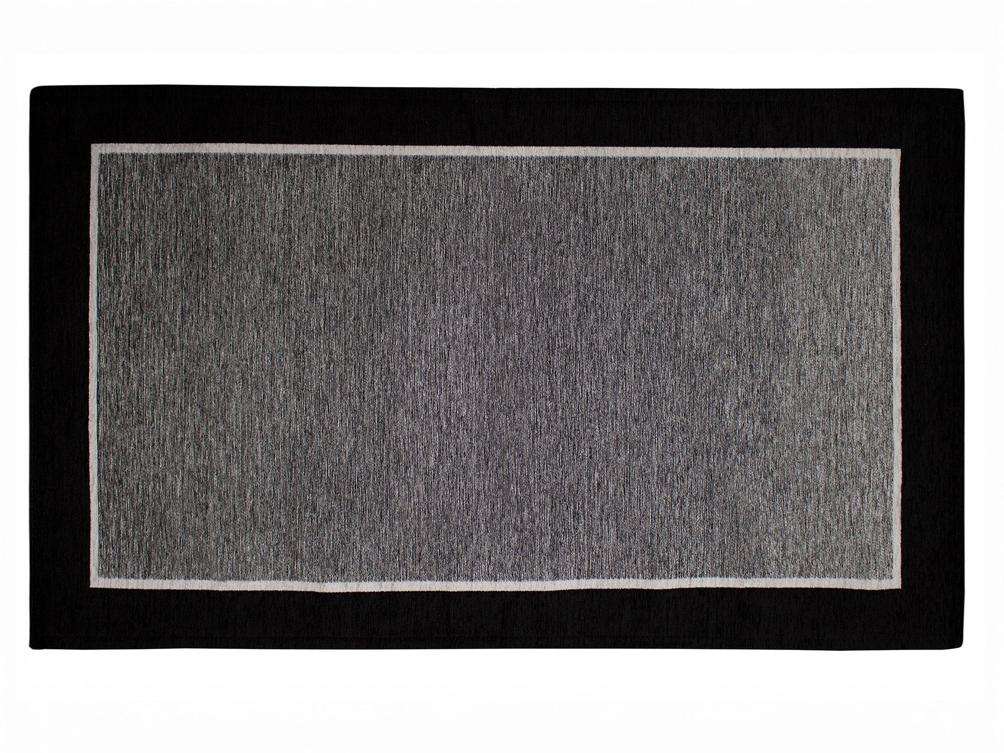 TAPPETO ARREDO DIS.ROMA CON ANTISCIVOLO, tappeto moderno in tonalità scure e design elegante, resistente e facile da pulire.