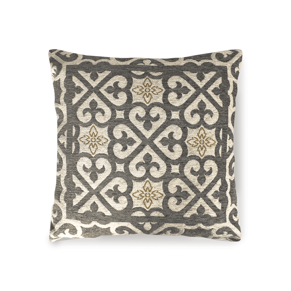 COPPIA CUSCINI ARREDO JACQUARD SFODERABILI ARABIC con design elegante e dettagli in jacquard, ideale per decorare la casa.