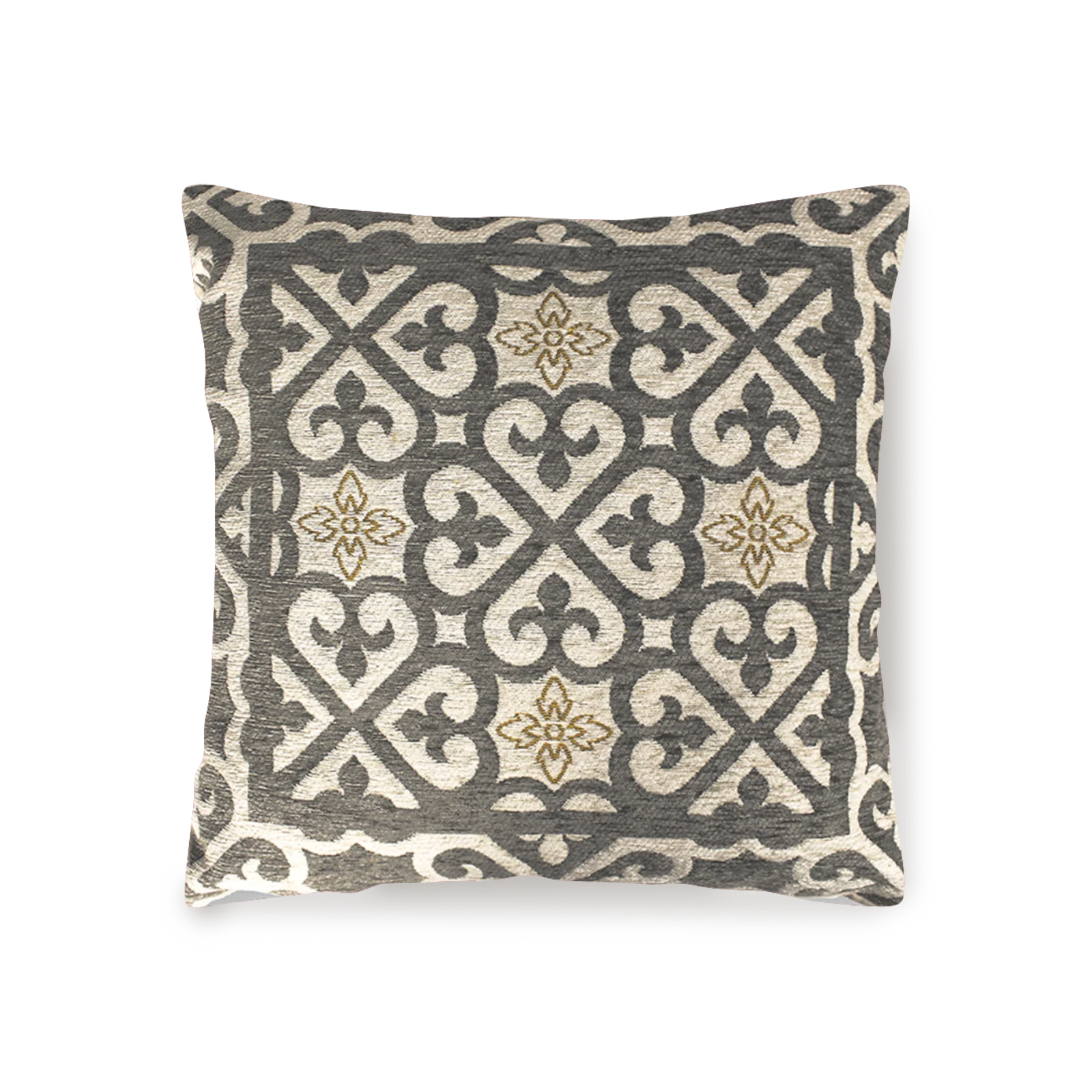 COPPIA CUSCINI ARREDO JACQUARD SFODERABILI ARABIC con design elegante e dettagli in jacquard, ideale per decorare la casa.