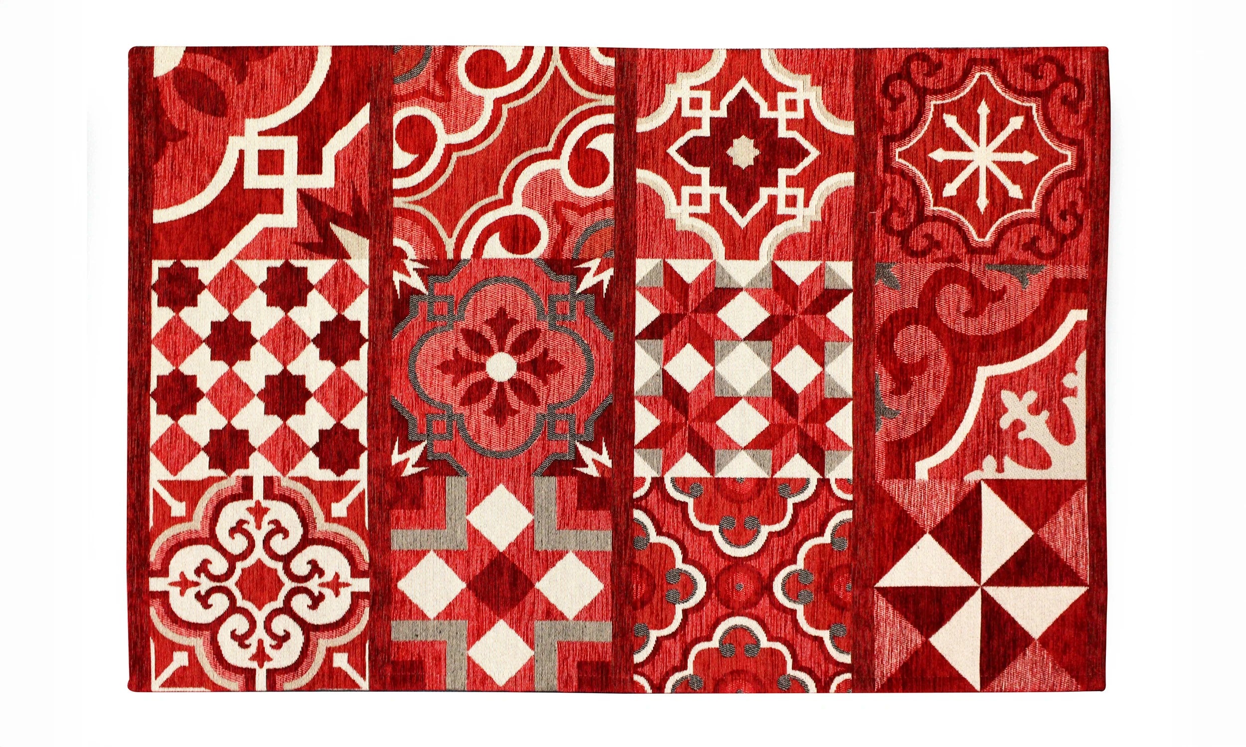 TAPPETO DA CUCINA CEMENTINE CON ANTISCIVOLO dai colori accesi e design moderno, morbido e resistente.