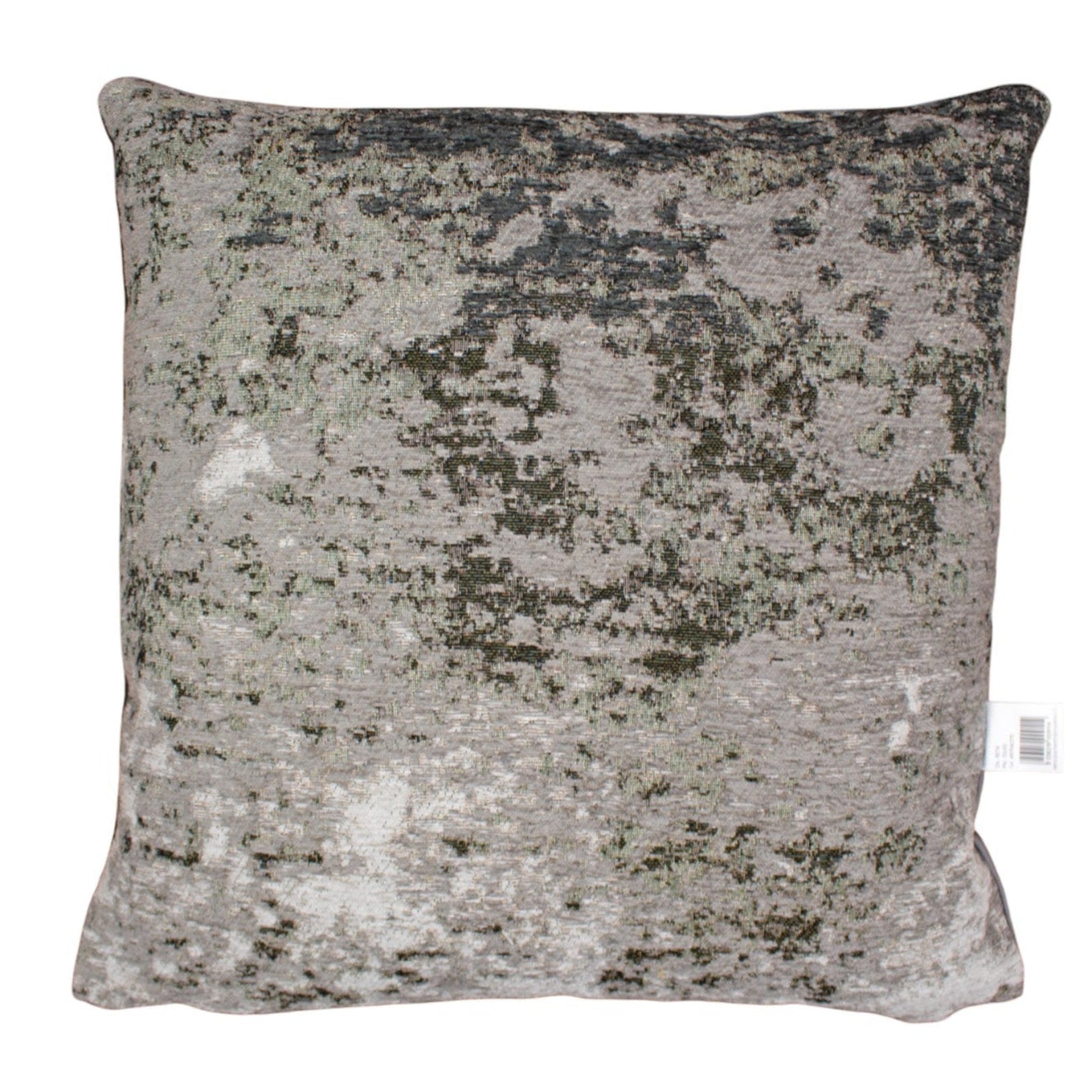 PAAR JACQUARD-DEKOKISSEN MIT ABNEHMBARER BEZUG 50X50 CM BETA ANTHRAZIT
