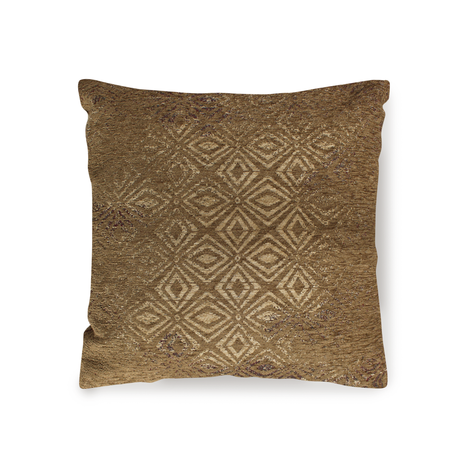 PAAR JACQUARD-DEKOKISSEN MIT ABNEHMBARER BEZUG 50X50 CM TACITO FANGO