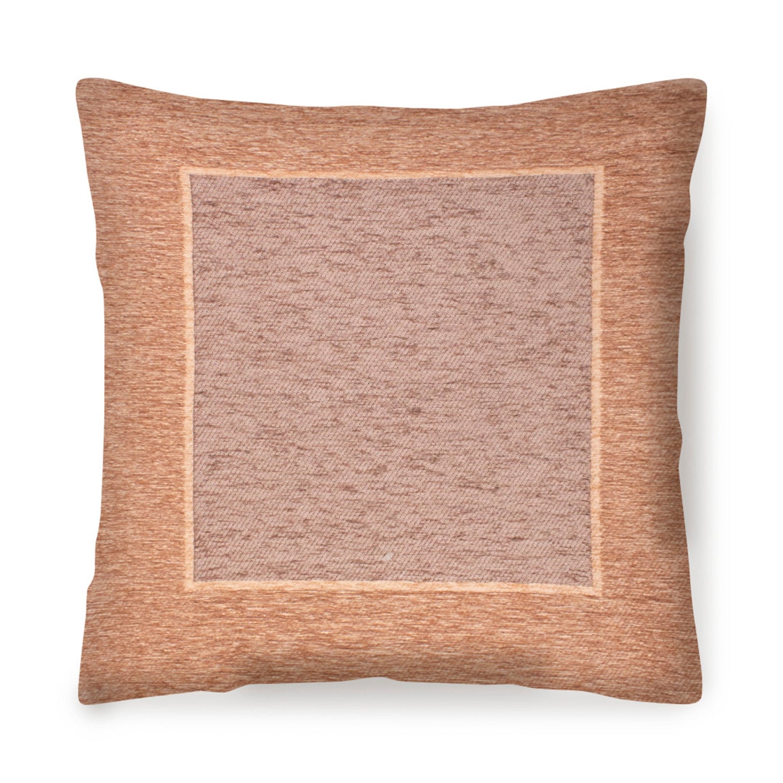 Paar Jacquard-Dekokissen abnehmbar 50x50 cm Rom Antikrosa