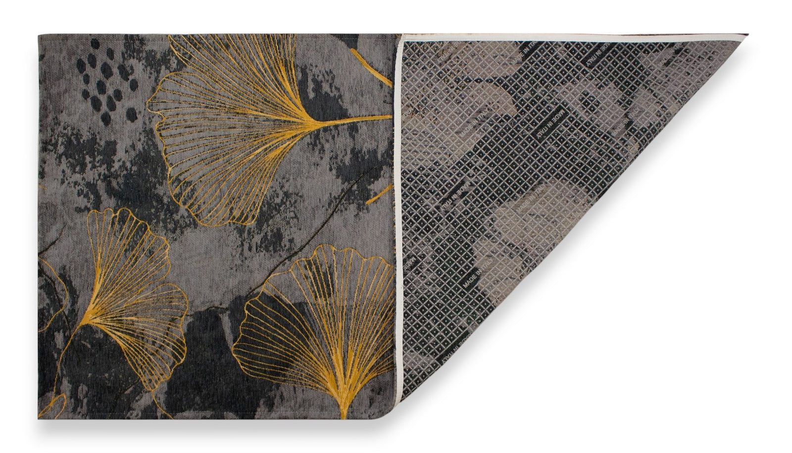 DEKORATIONSTEPPICH DESIGN VIENNA FARBE WARMGRAU 140X200 CM MIT RUTSCHFESTER UNTERLAGE