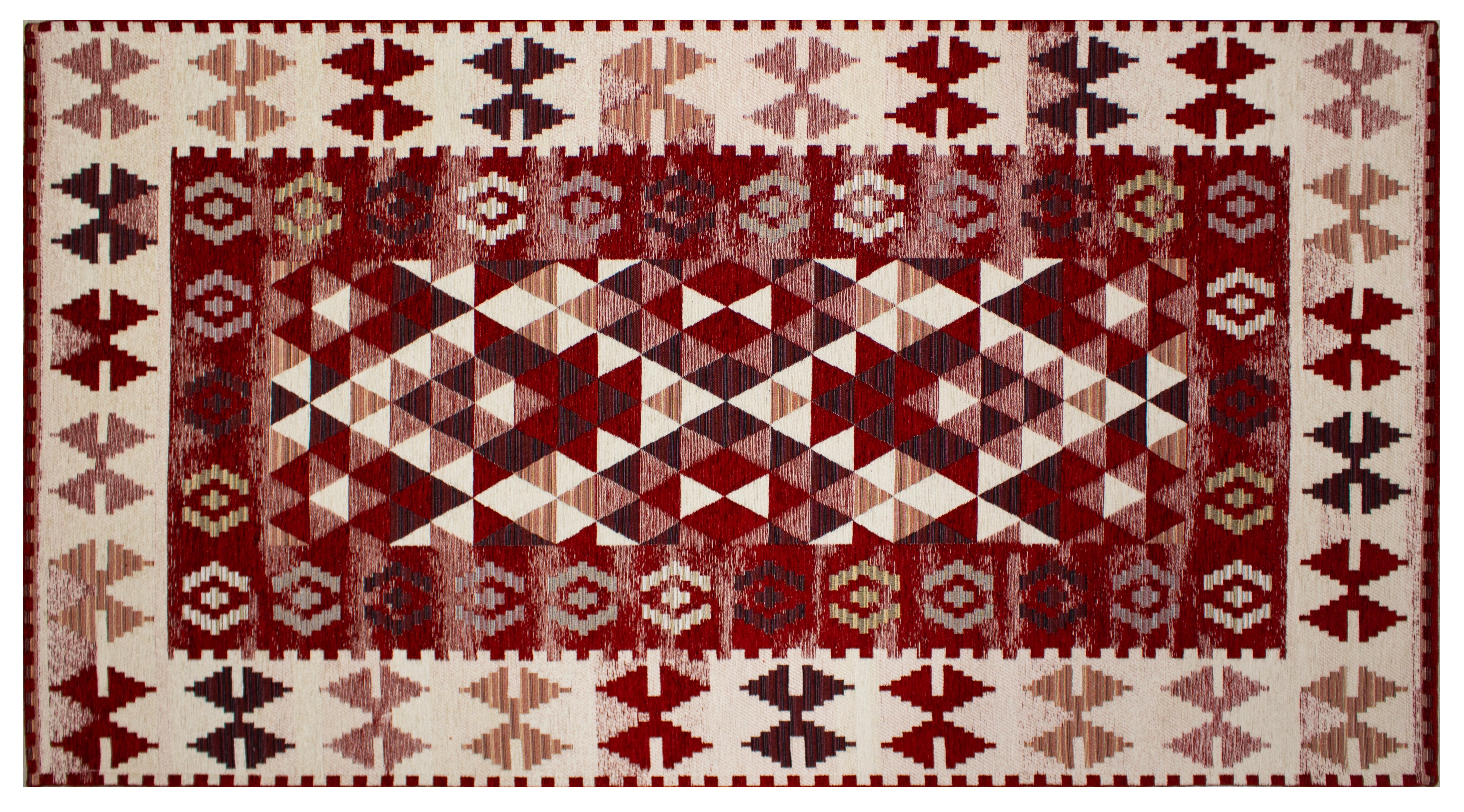 TAPPETO ARREDO DIS.KILIM CON ANTISCIVOLO