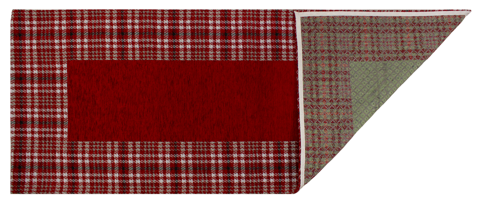 KÜCHENTEPPICH DIS.OXFORD FARBE ROT DON GIOVANNI 57X80 CM MIT RUTSCHFESTER UNTERLAGE