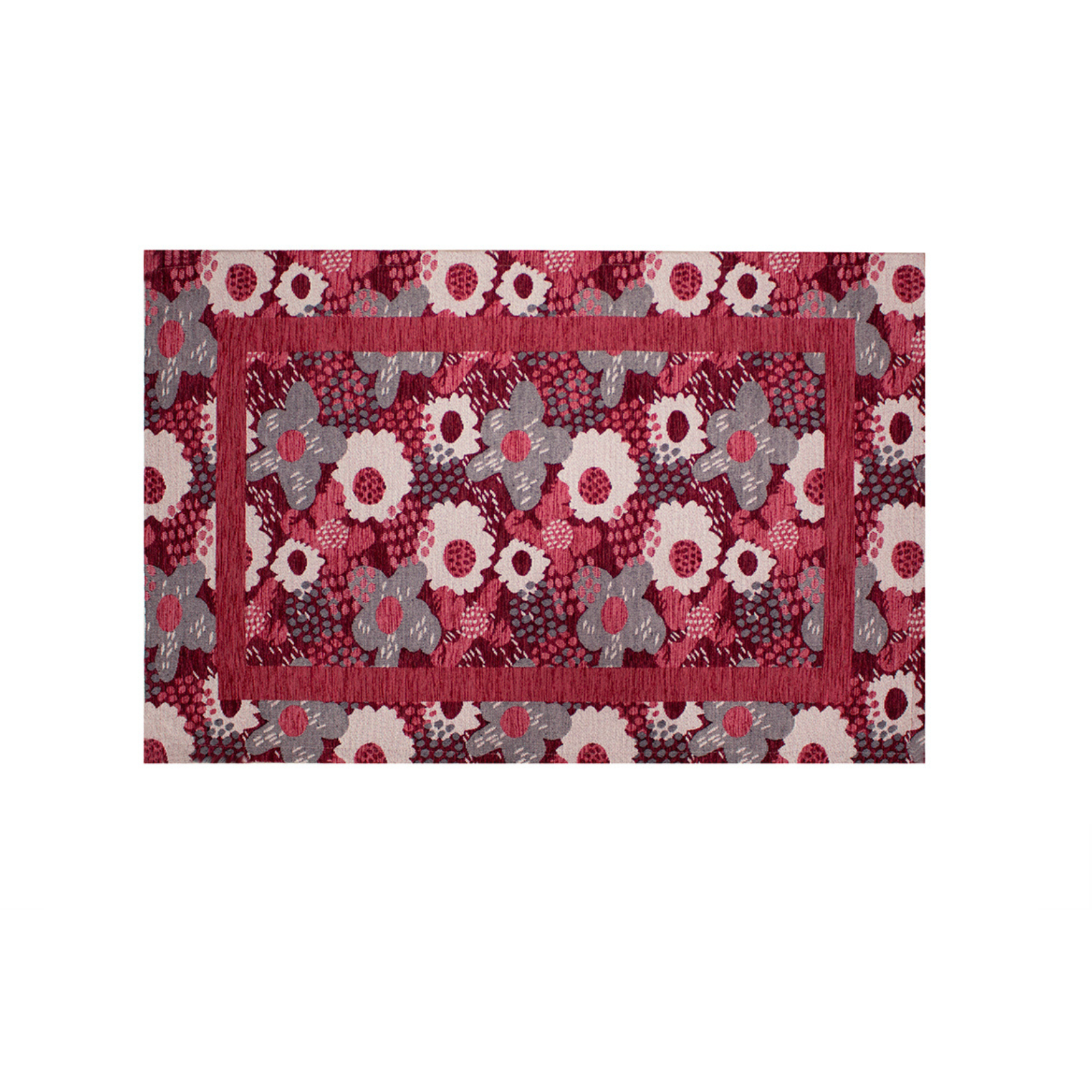 KÜCHENTEPPICH DIS.ZIG ZAG FARBE PERLGRAU 57X280 CM RUTSCHFEST