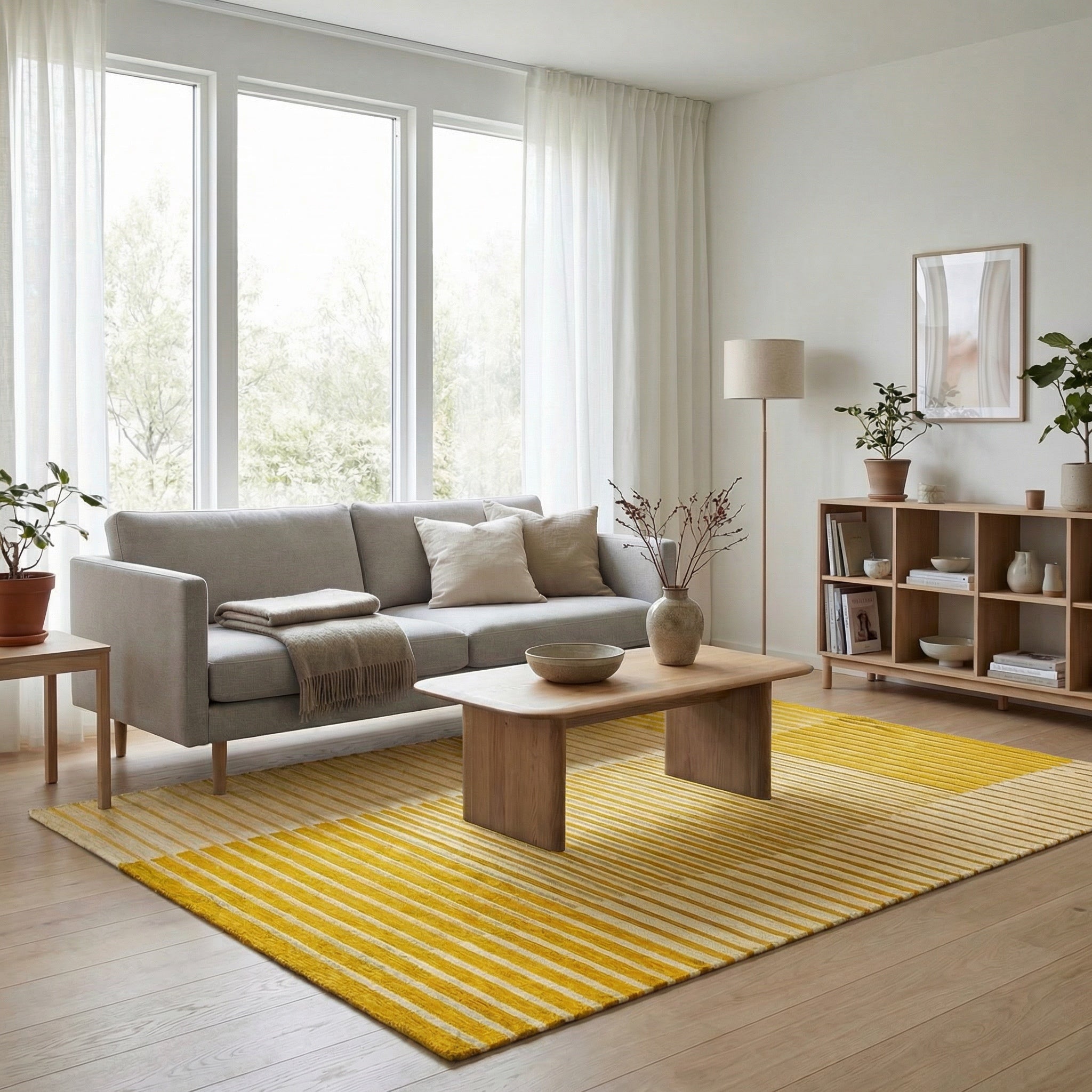 NEON DECORATIVE RUG WITH NON-SLIP BACKING