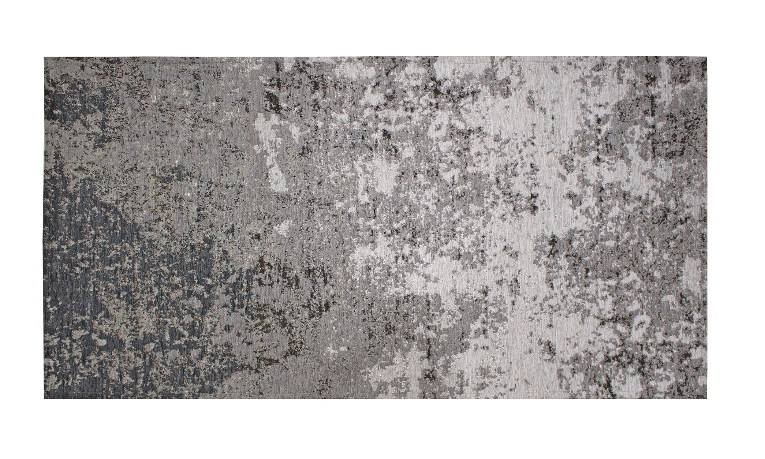Tappeto arredo dis.Beta antracite 200x300 cm con design cementoso, perfetto per spazi moderni e minimalisti.
