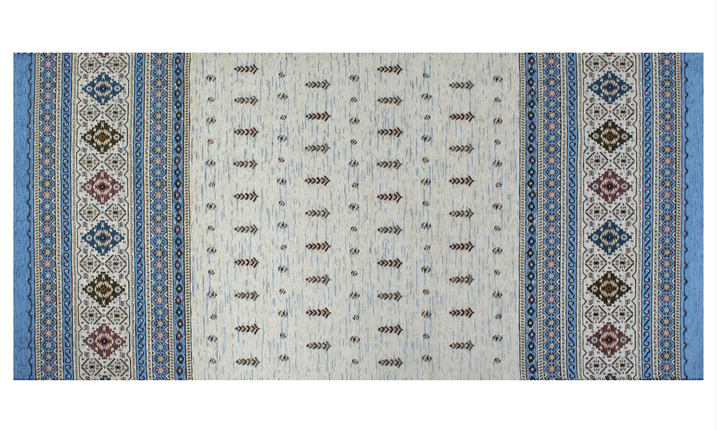 Tappeto Arredo Loom Azzurro Topazio 115x175 cm con design elegante e antiscivolo, perfetto per ogni stanza.