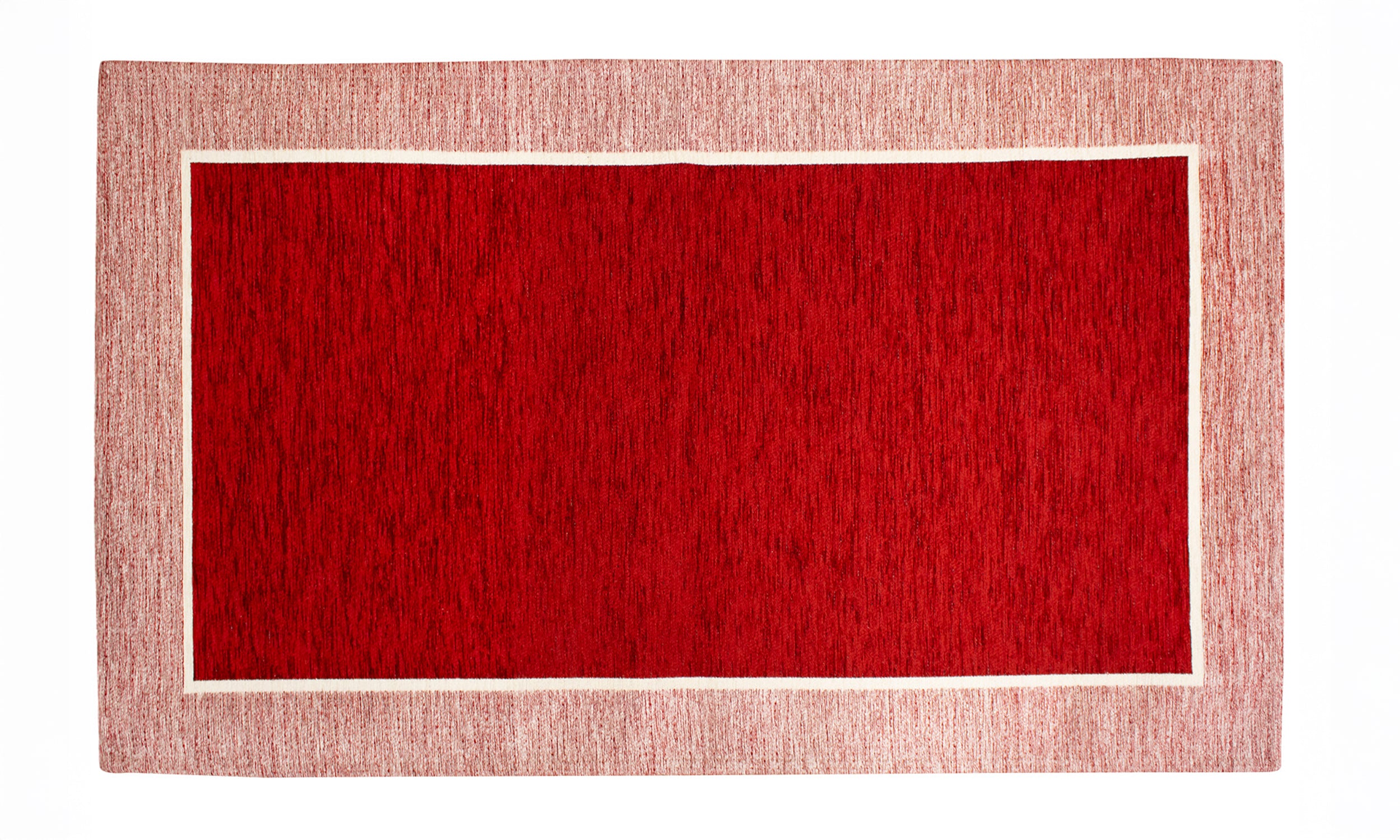Tappeto arredamento Don Giovanni rosso 115x175 cm, antiscivolo, moderno e morbido, ideale per ogni stanza.